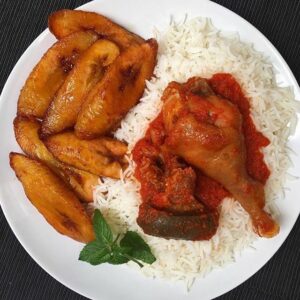 Rice and stew